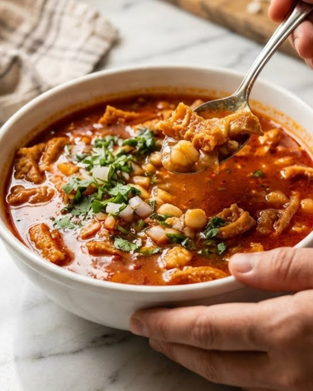 Easy - How to Make the Best Menudo Rojo Ingredients 8 pounds honeycomb ...