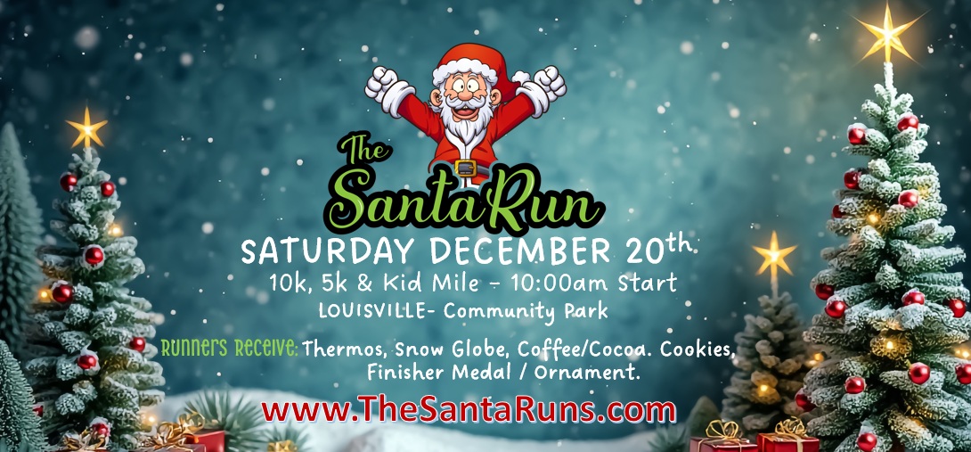 Santa Run Colorado | Louisville CO