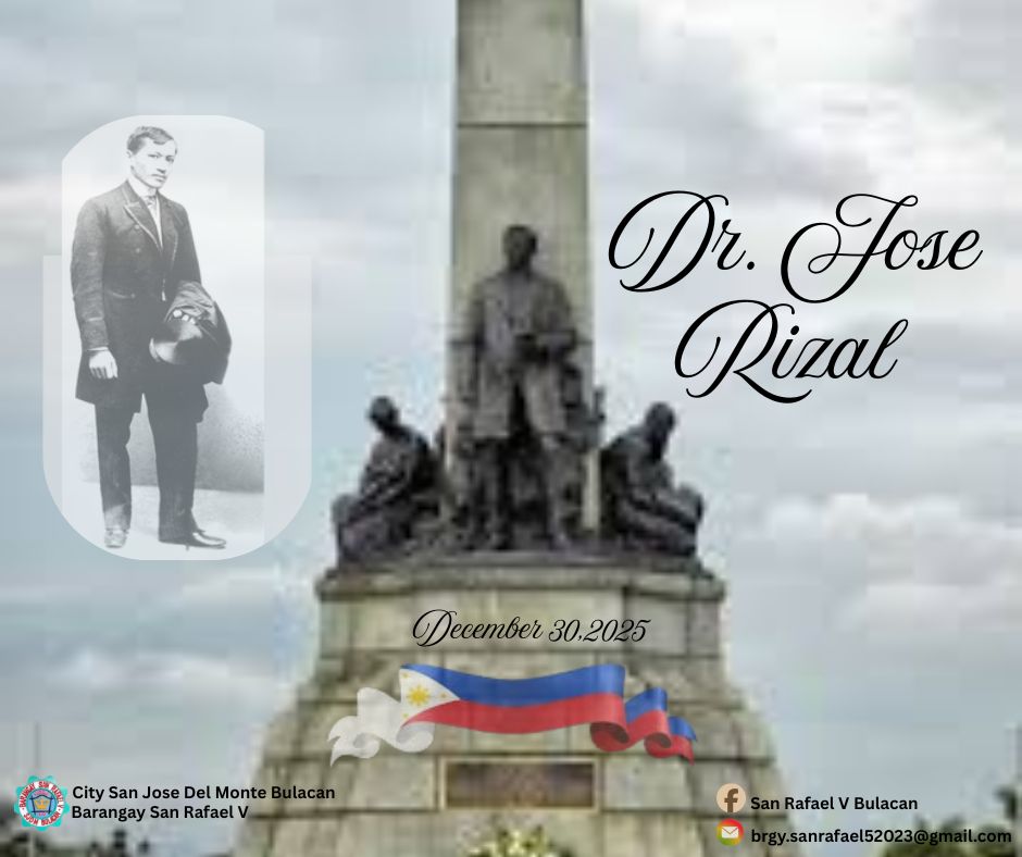 San Rafael V - December 30,2025 Paggunita sa Death Anniversary ni Dr ...