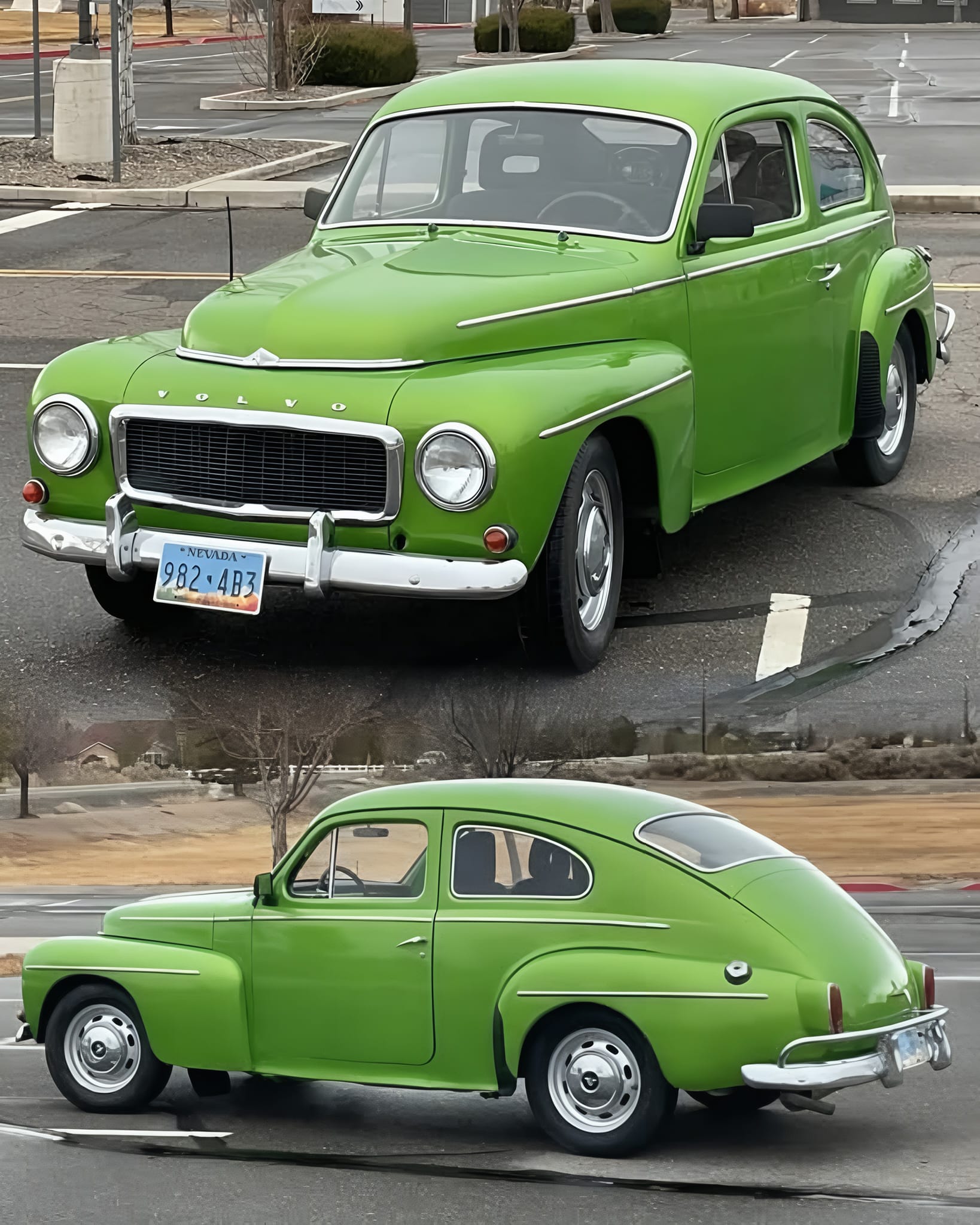 1965 Volvo 142 coupe showcases Scandinavian design