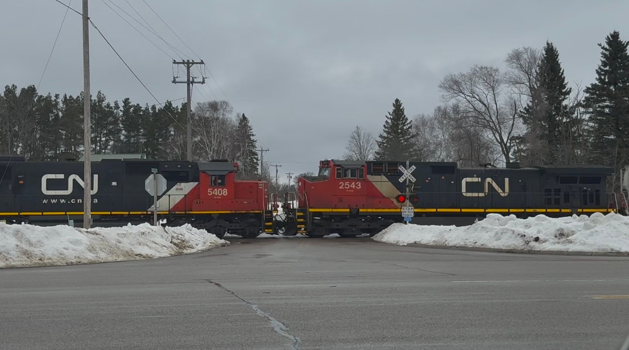 A450 Chase! (CN 5404/CN 5408/CN 2543) Escanaba, MI to Menominee 