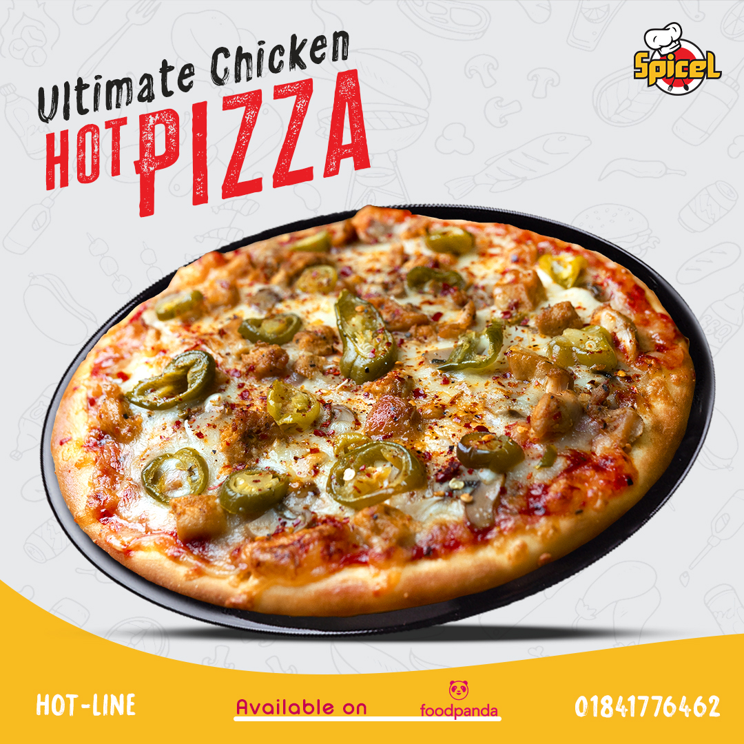 SpiceL - 🌶️ Heat seekers, rejoice! SpiceL's Ultimate Chicken Hot Pizza ...