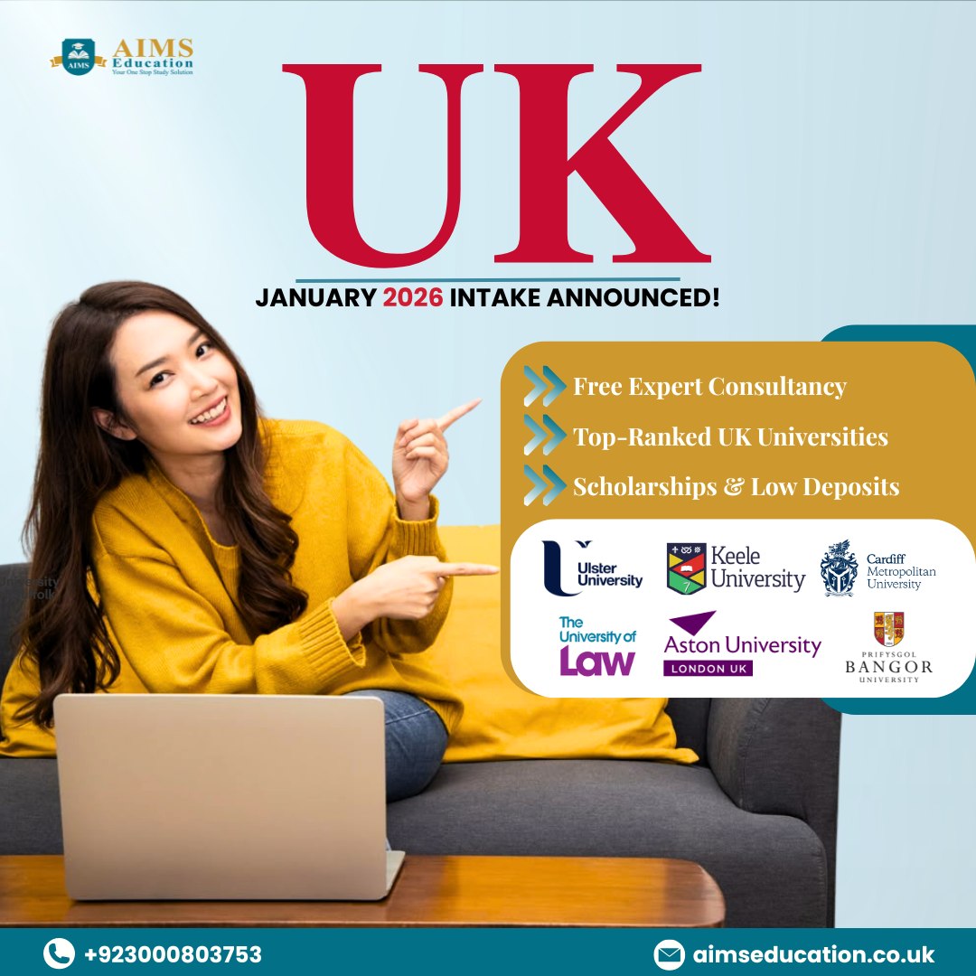 AIMS - 🎓 UK January 2026 Intake is Now Open! Dreaming of studying in ...