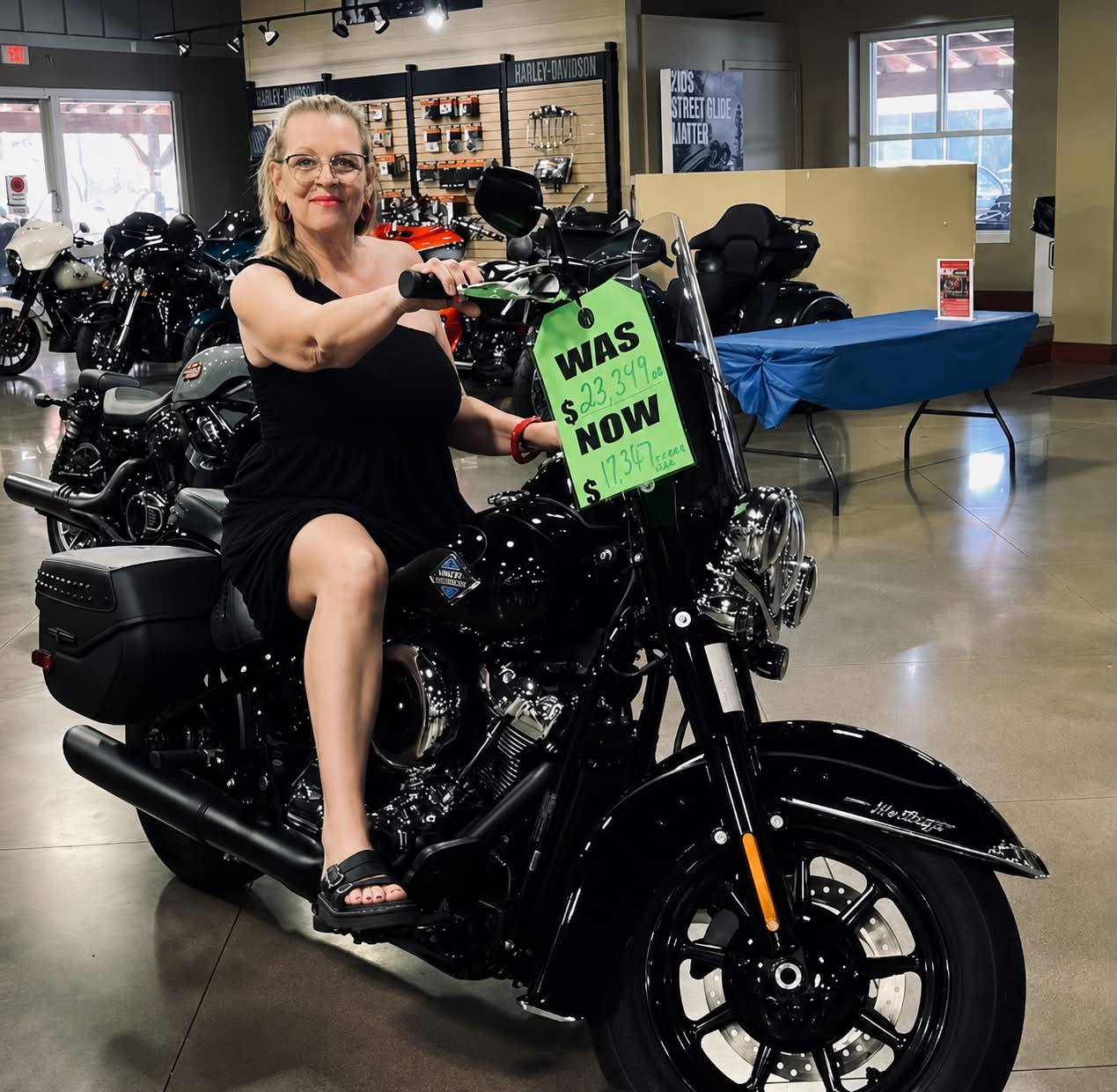 My wife has been obsessed with motorcycles since before I even met