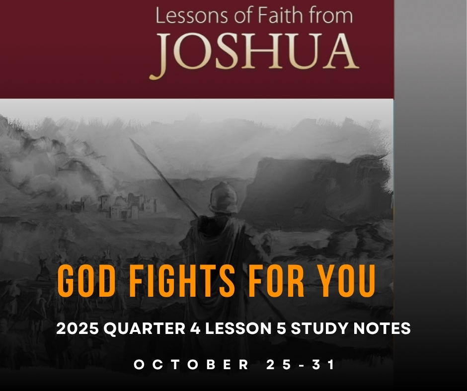 SDA ADULT LESSON STUDY | 📖 Study Notes (PDF) 2025 Quarter 4 Lesson 05 ...