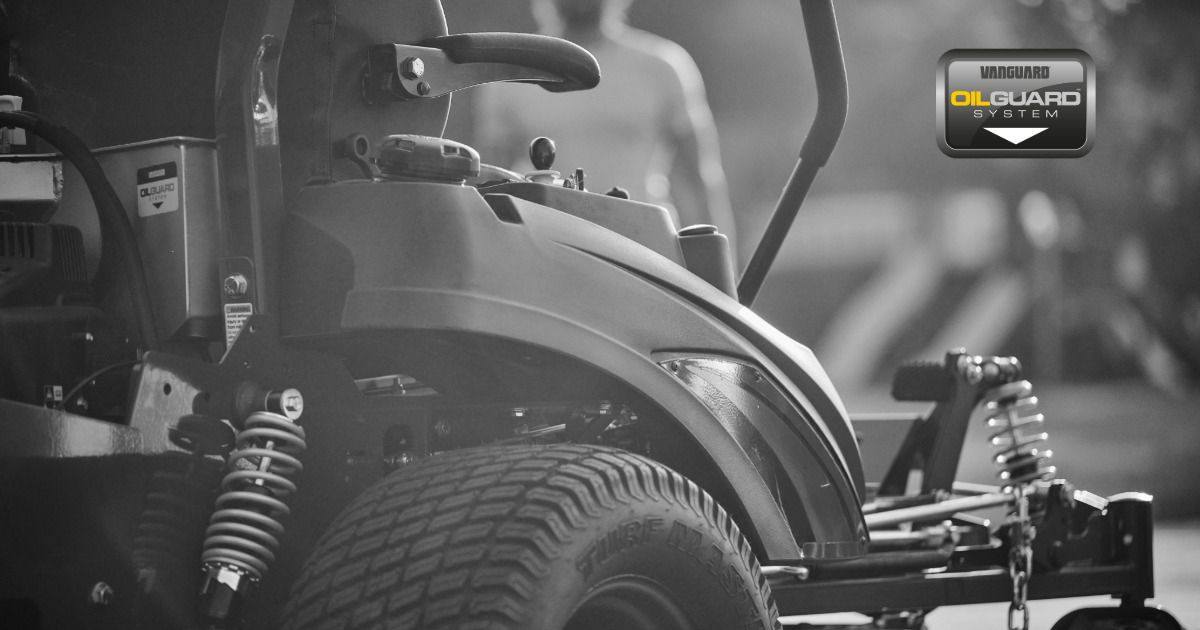 Vanguard Oil Guard system for lawn mowers