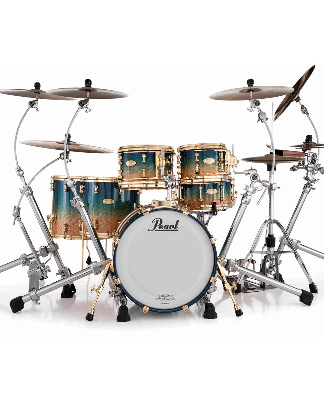 Pearl Masterworks Collection】 最高峰のカスタムオーダードラム