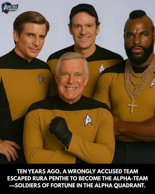 Star - Love this mashup of Star Trek and The A-Team! Ten years ago, a ...