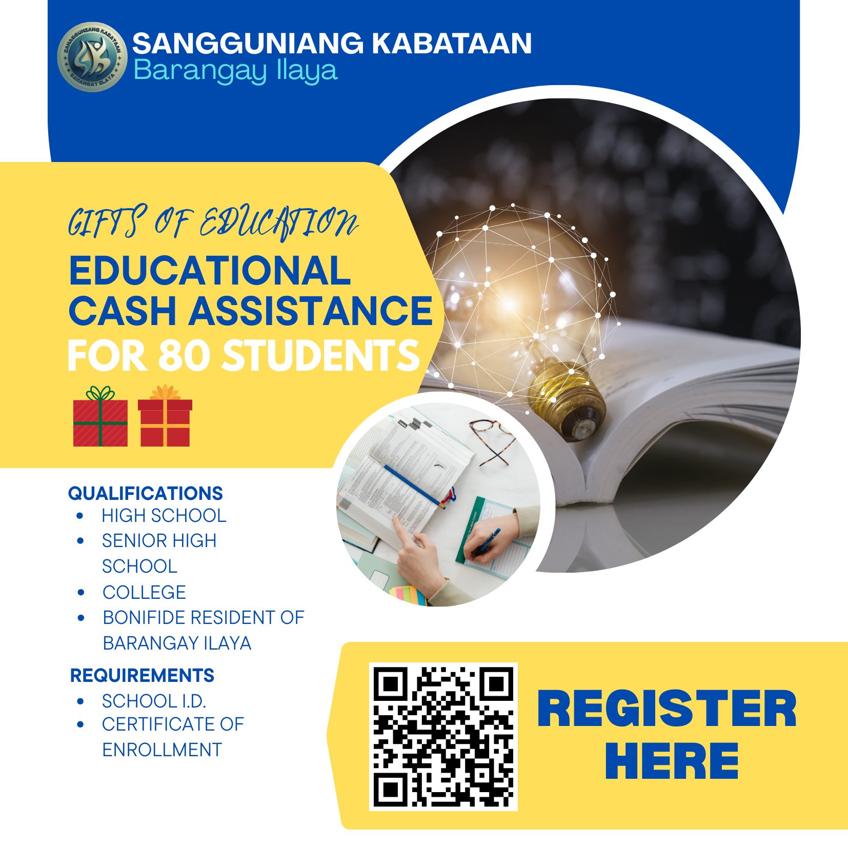 Sangguniang - 🎁 GIFTS OF EDUCATION 2025 Educational Cash Assistance ...