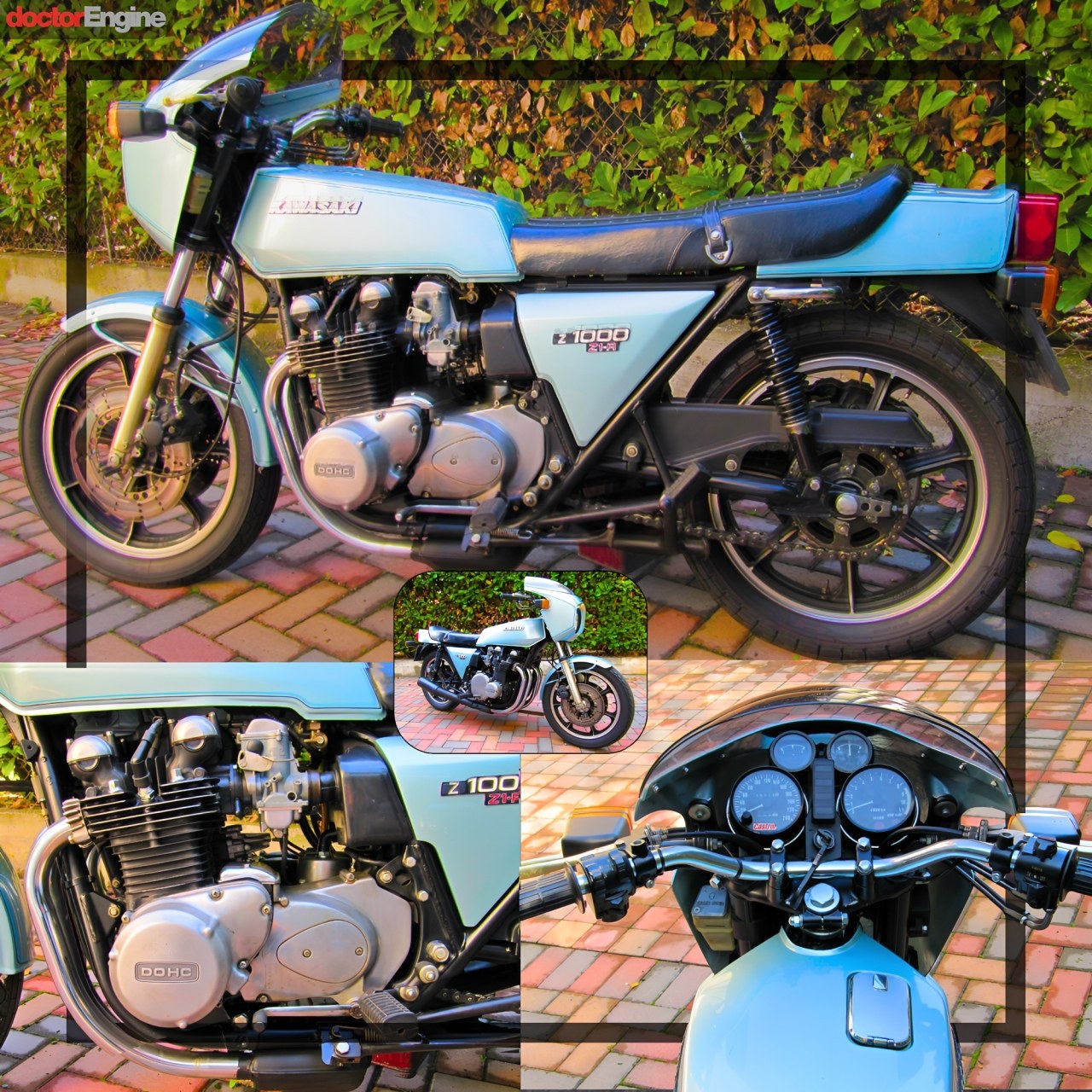 In 1979, the Kawasaki Z1000 Z1-R took the legendary DNA of the Z1