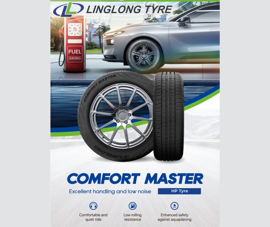 The Linglong Comfort Master is a high performance tyre built to