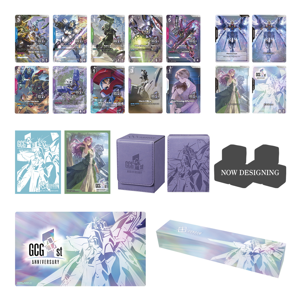New Product Announcement] Pre-orders for the GUNDAM CARD GAME 1st