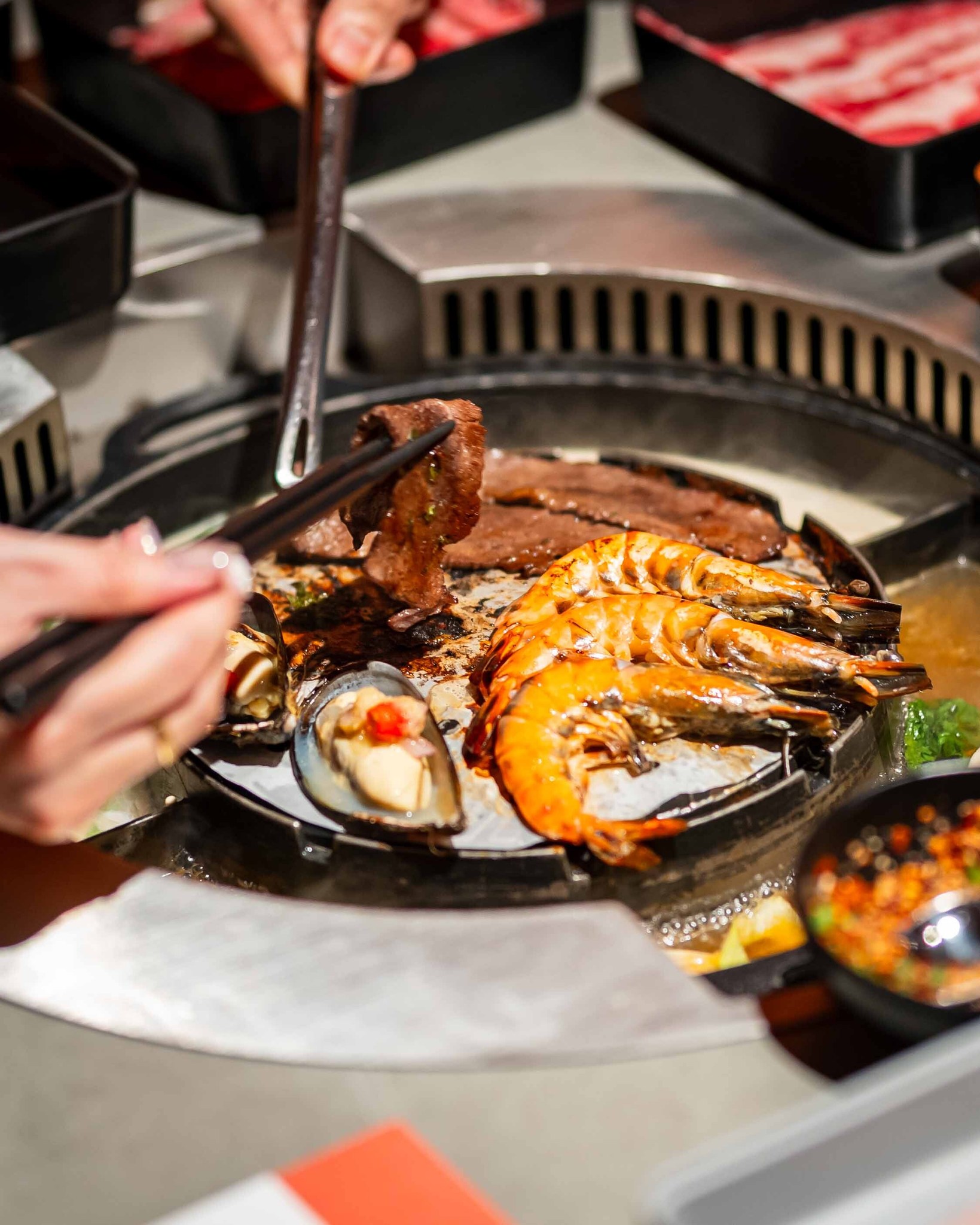 Chan Rak BBQ - A grill this full can only mean one thing:... | Facebook
