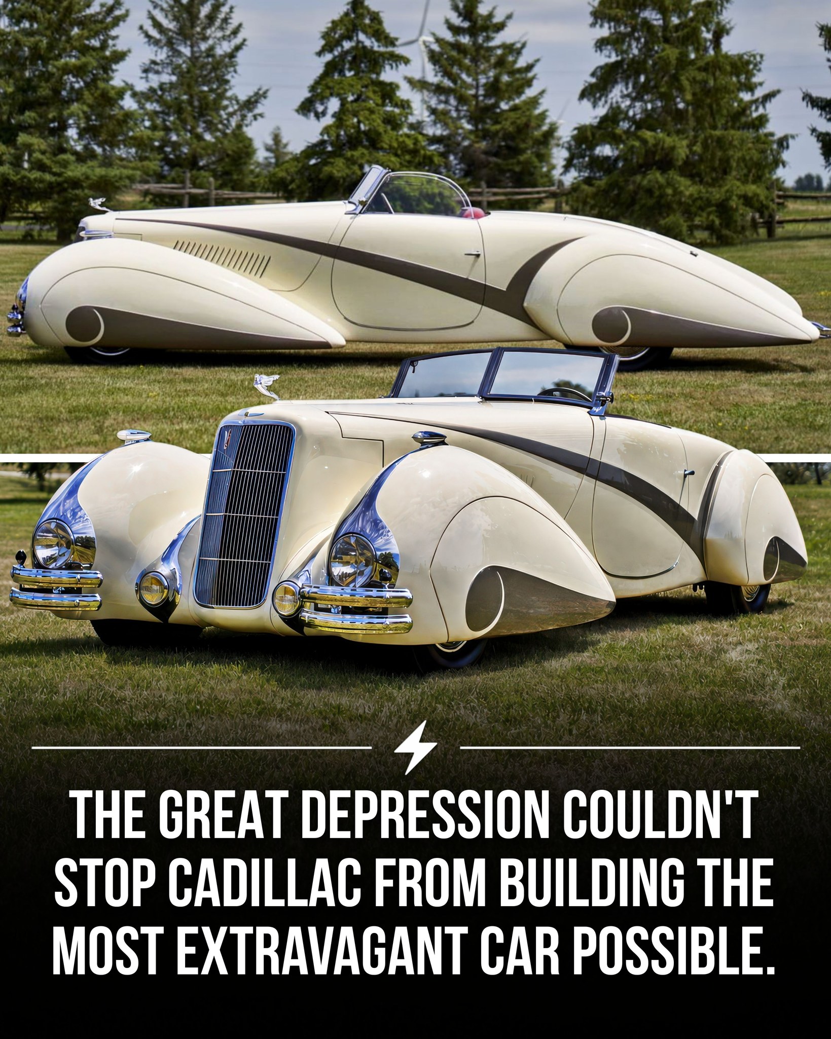 Even as the Great Depression crushed automotive sales, Cadillac