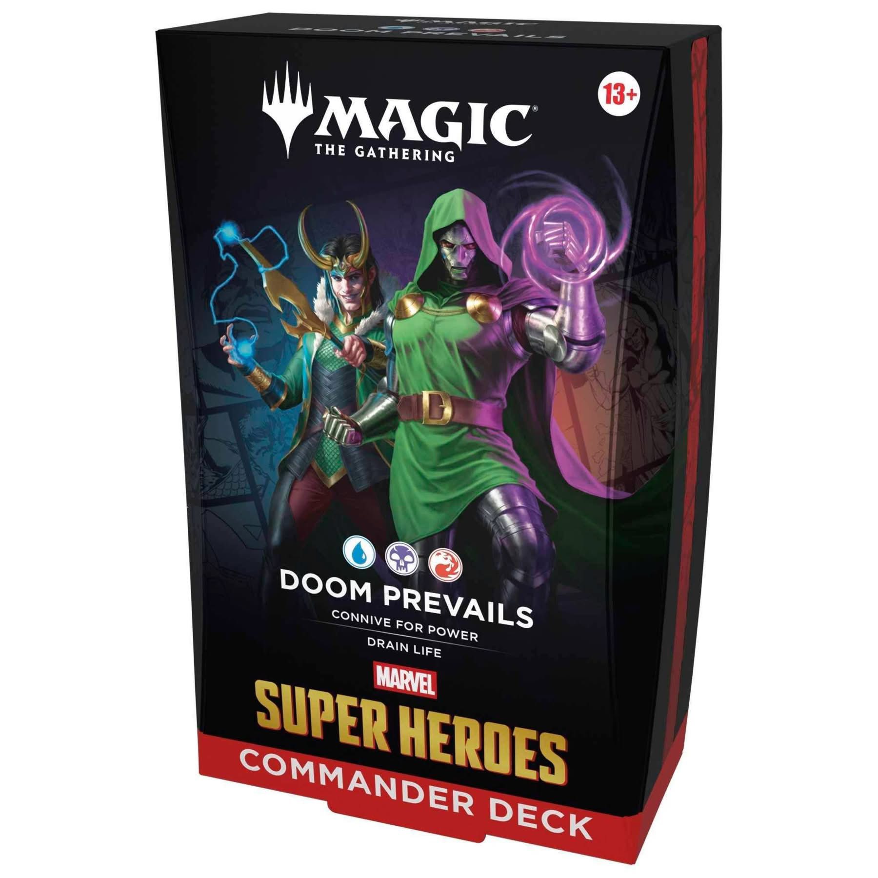mtg dr who commander precons Get all four Doctor decks $58 cheaper in Prime Day sale with 50 brand Commander Series: List of Commander