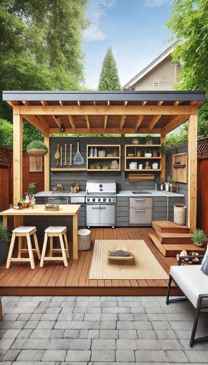 Home Interior Designs | Outdoor kitchen interior design ideas 😍 | Facebook