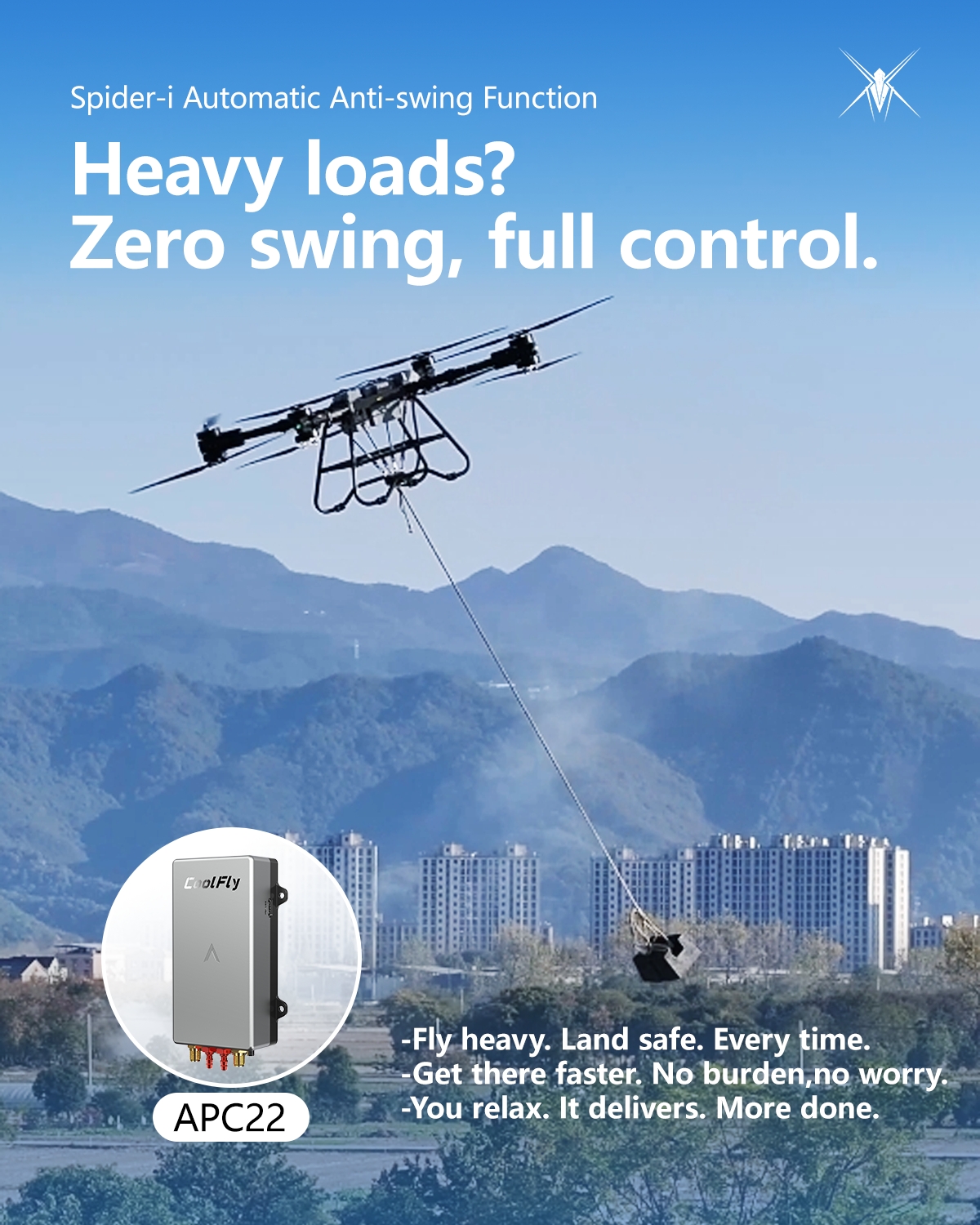 Spider-i - Meet Spider-i's next-generation flight controller—APC22🙌 ...
