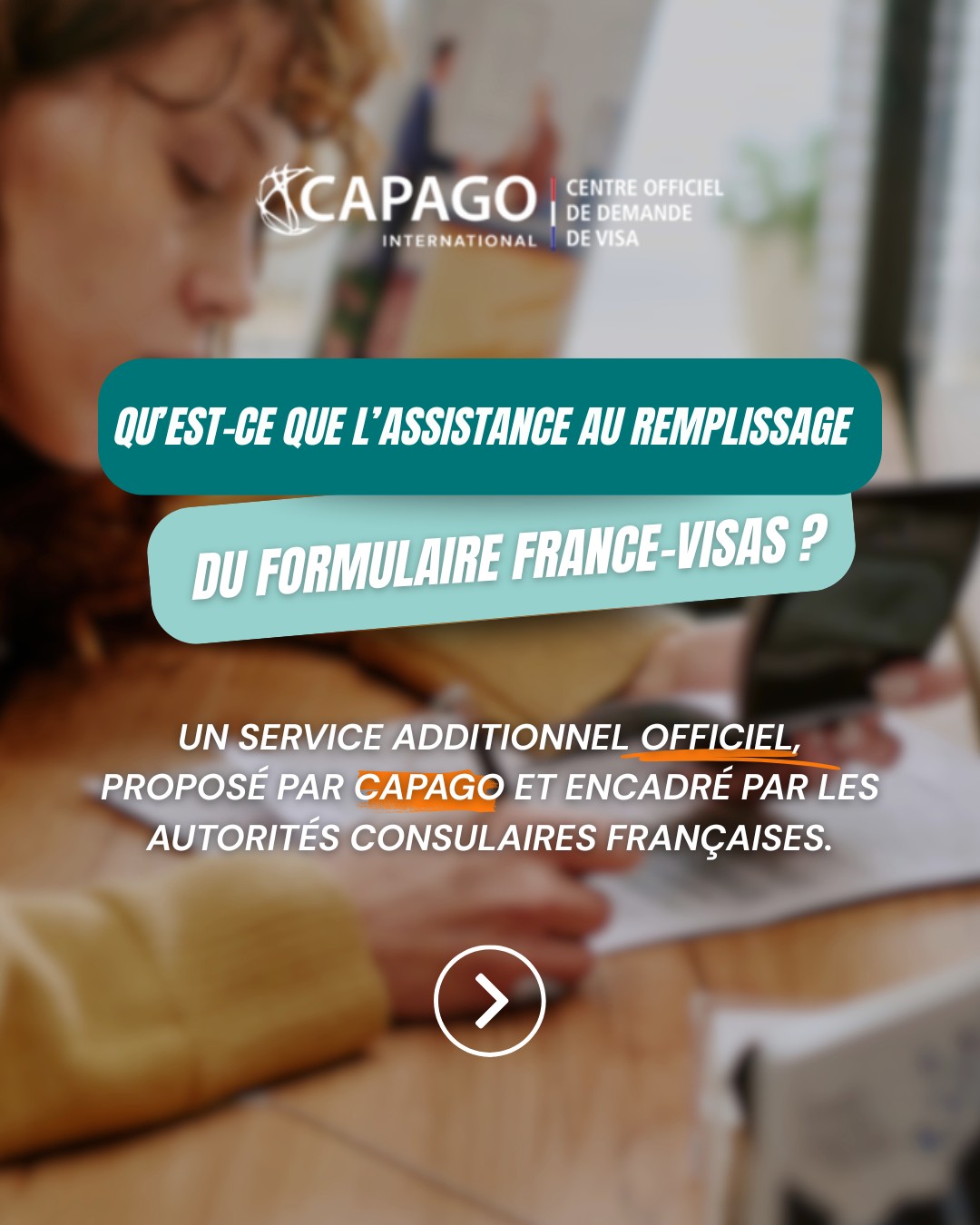 Capago Algérie - L’assistance au remplissage du formulaire... | Facebook