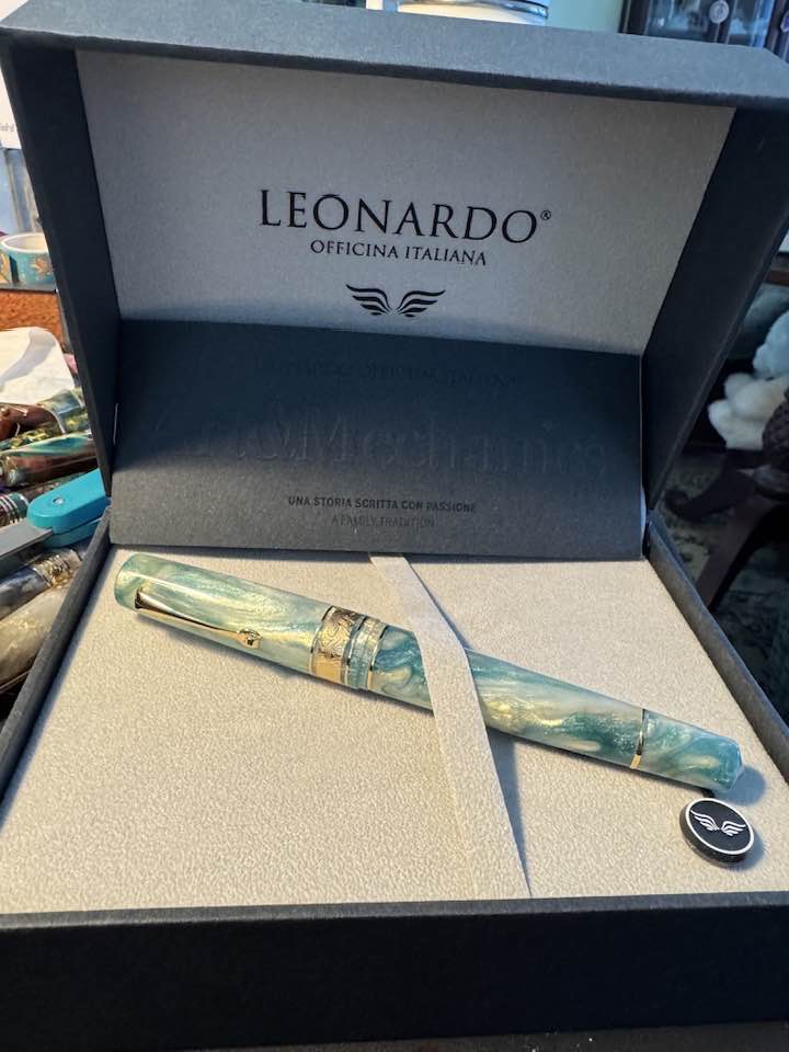 The Leonardo MZG 2.0 Sakura. It doesn't have the cute flower ink