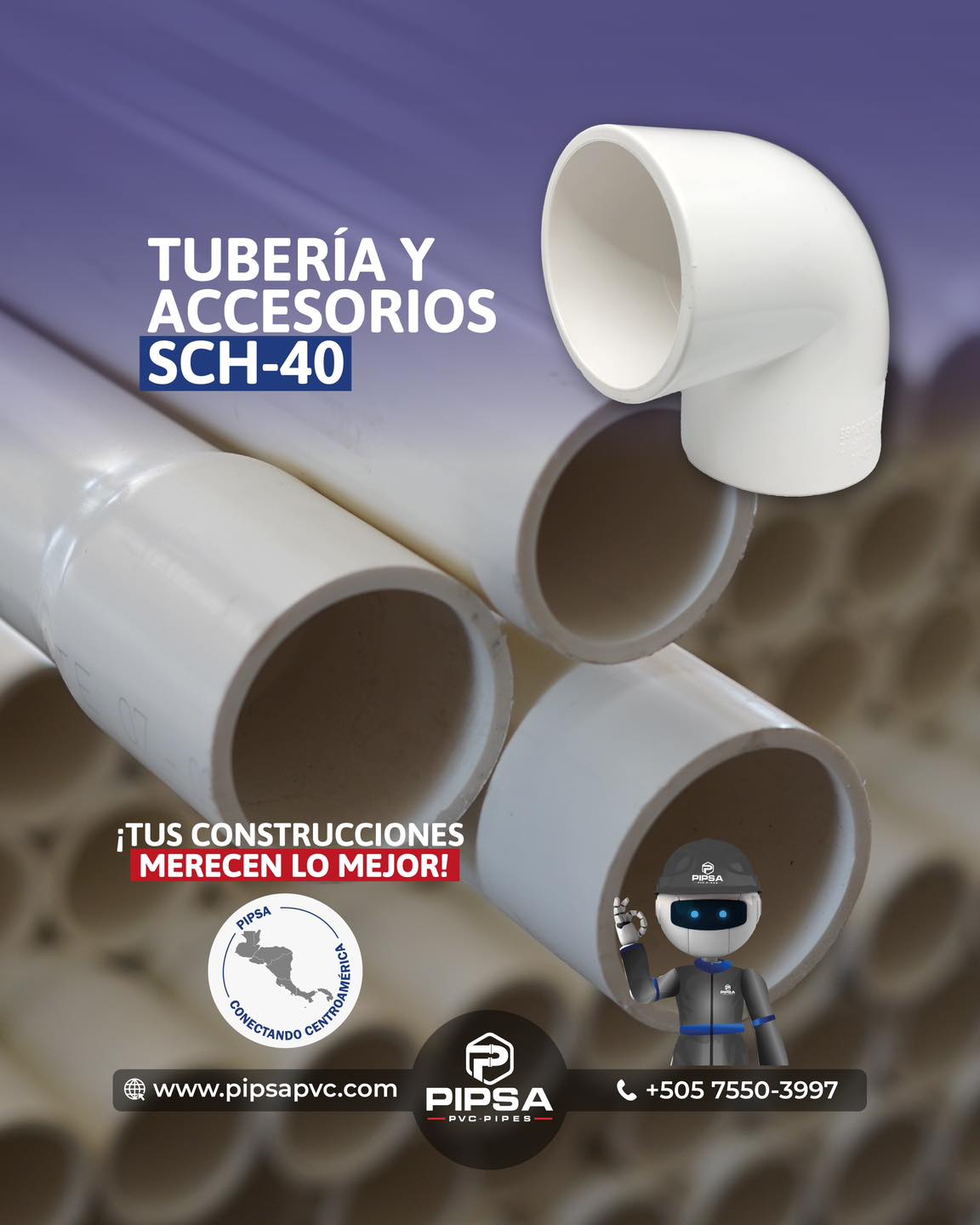 Pipsa - ️ ¿Sabías qué? La tubería SCH-40 es ideal para sistemas de ...
