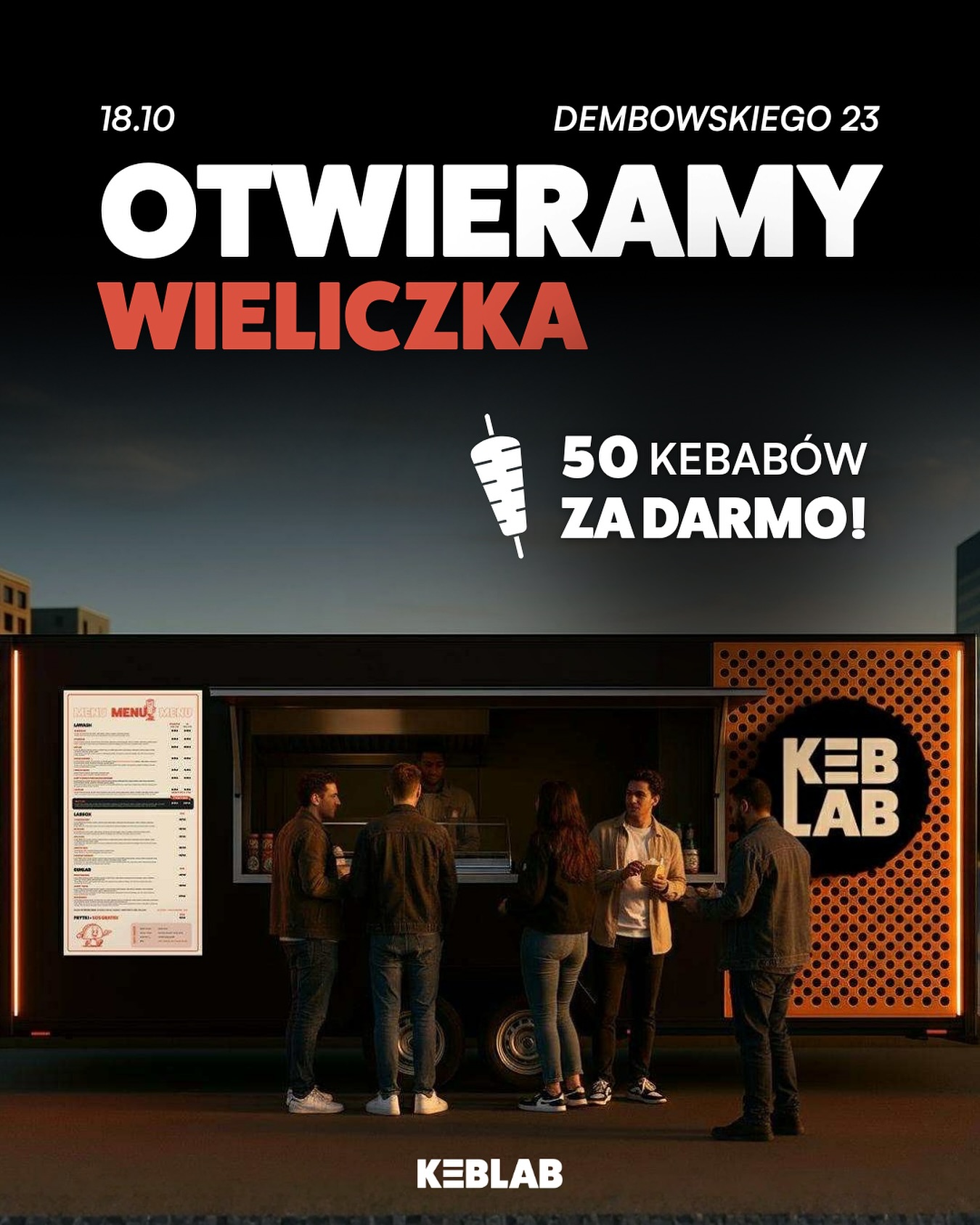 Keblab - WIELICZKA, czas na KEBLAB! 🎉 Widzimy się 18.10... | Facebook