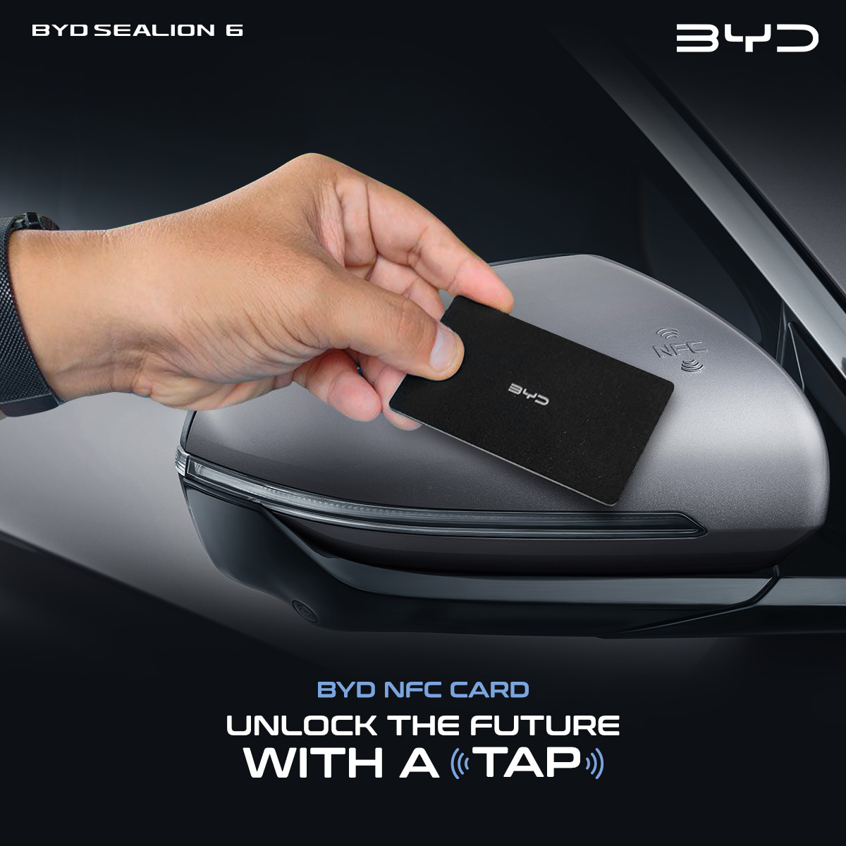 BYD - Bulky keys? A thing of the past! Tap your smart NFC card and the ...