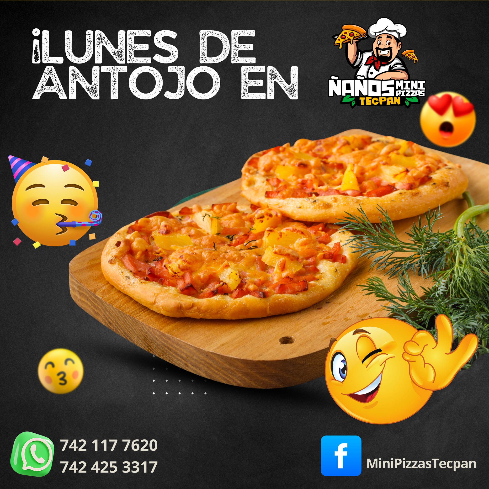 ÑAÑOS Mini Pizzas | Tecpan de Galeana