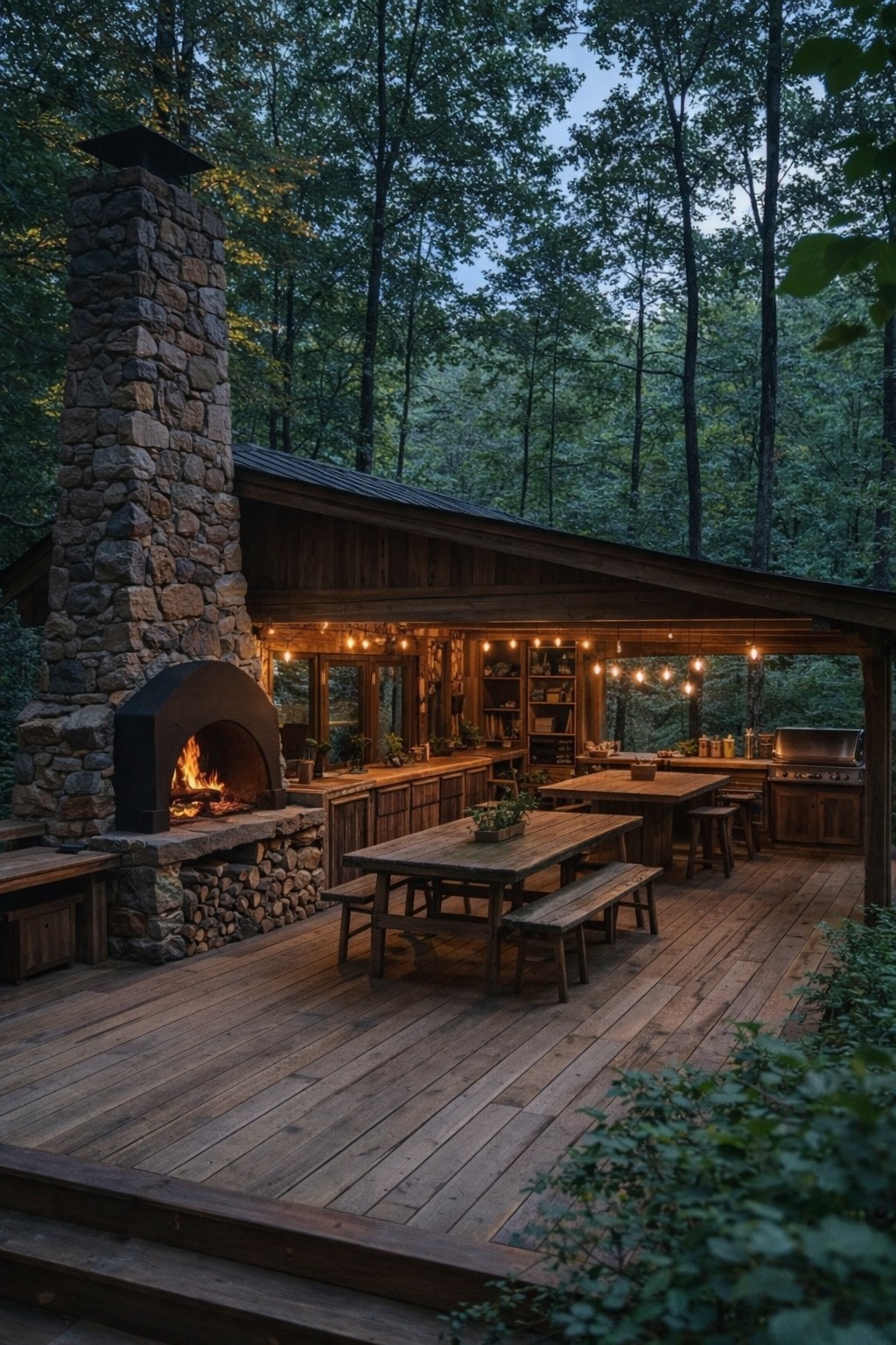 Sprout - Rustic Outdoor Kitchens in Nature: A Perfect Balance of Craft ...