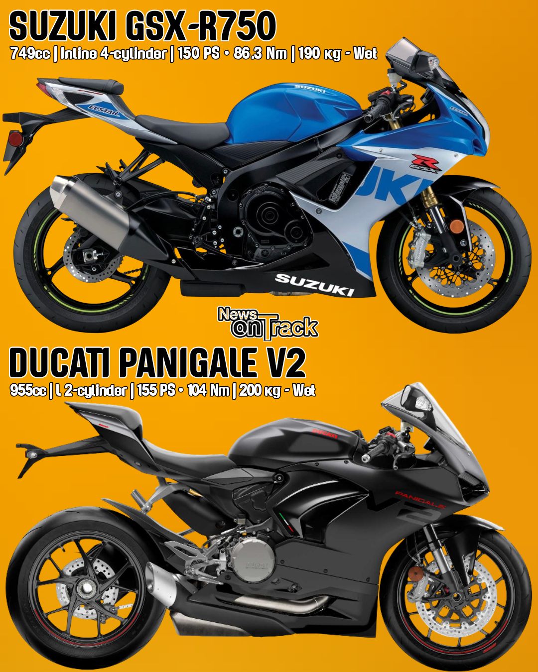 While both the Ducati 999R and Kawasaki ZX-9R can tear up the