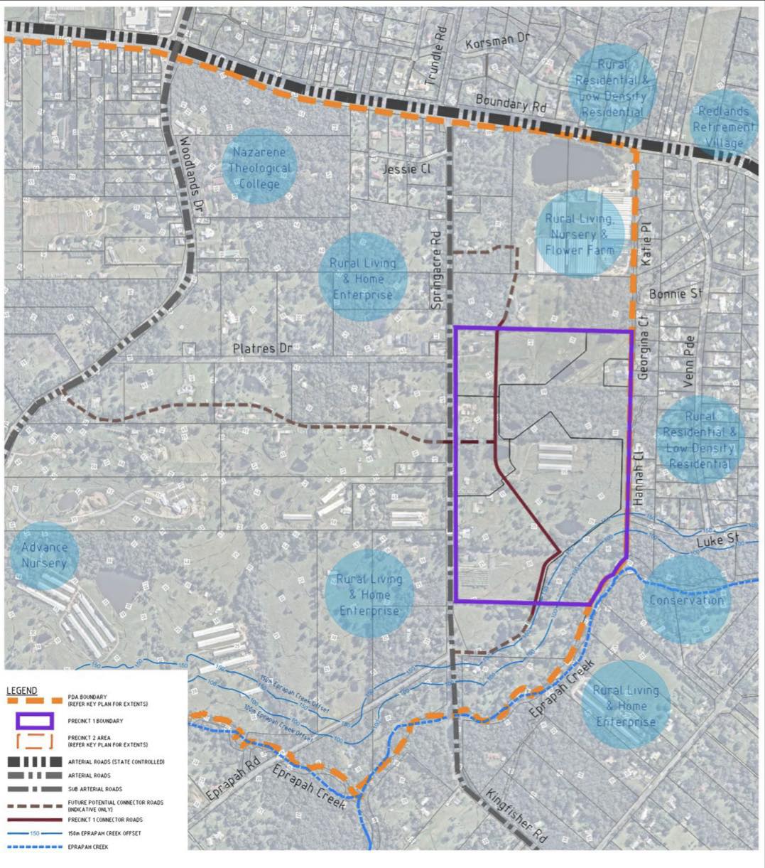 Cr - SOUTHERN THORNLANDS PDA UPDATE Council received notification last ...