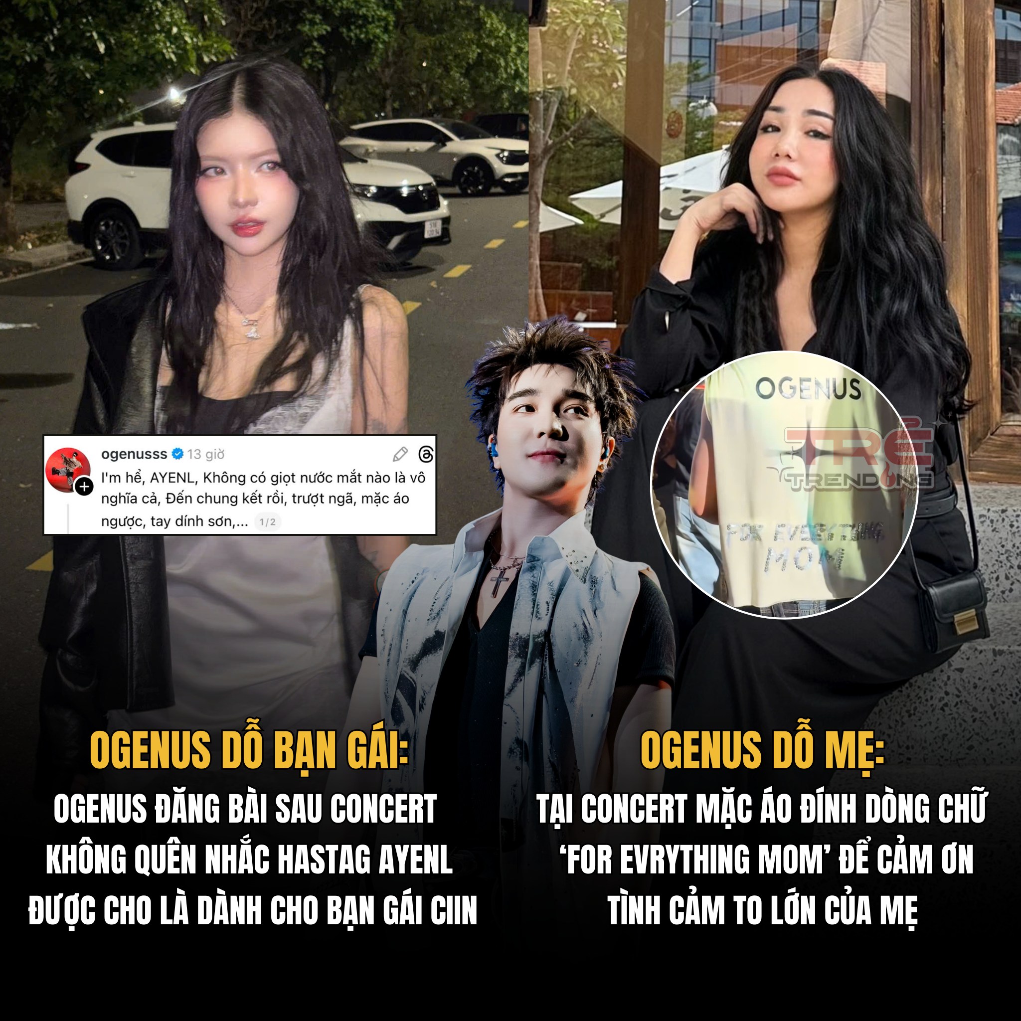 TRẺ - CHỌN CẢ MẸ VÀ BẠN GÁI‼️OGENUS CÓ HÀNH ĐỘNG KHIẾN NETIZEN PHẢI 