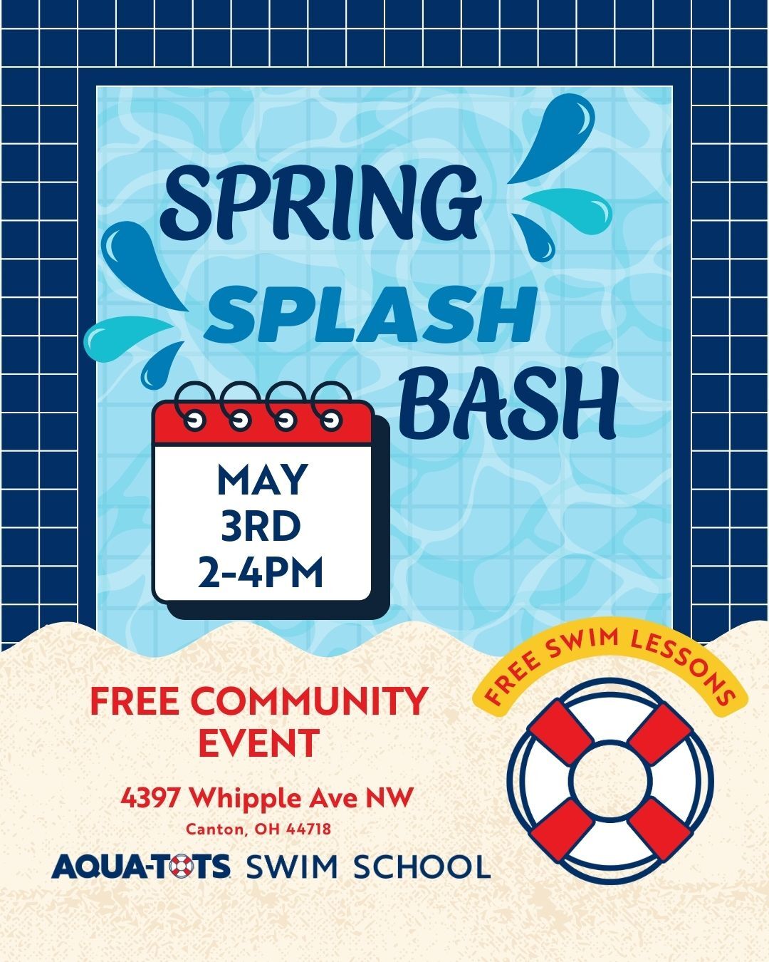 Our annual Spring... - Aqua-Tots Swim School North Canton | Facebook