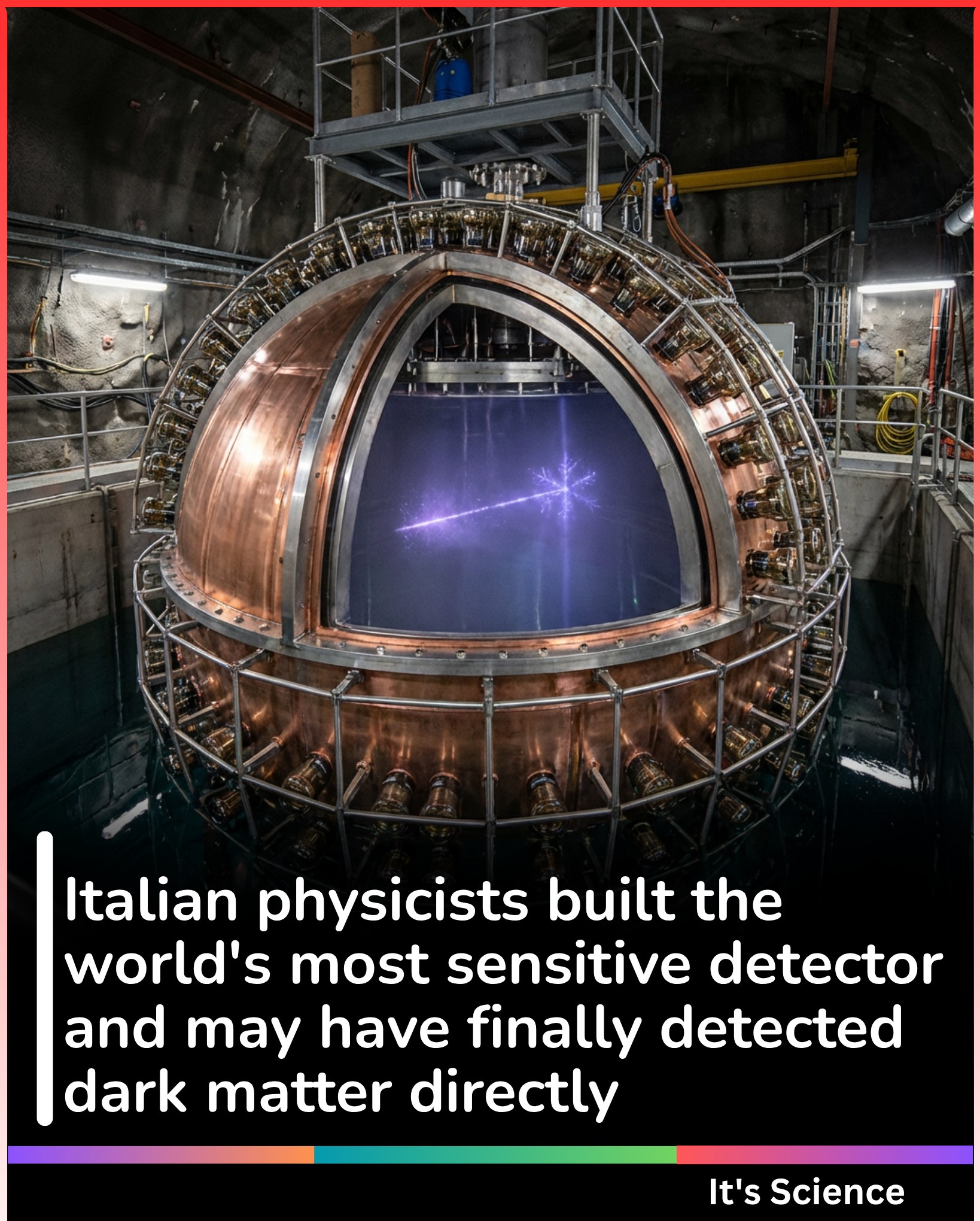 Italian physicists built the world's most sensitive detector and