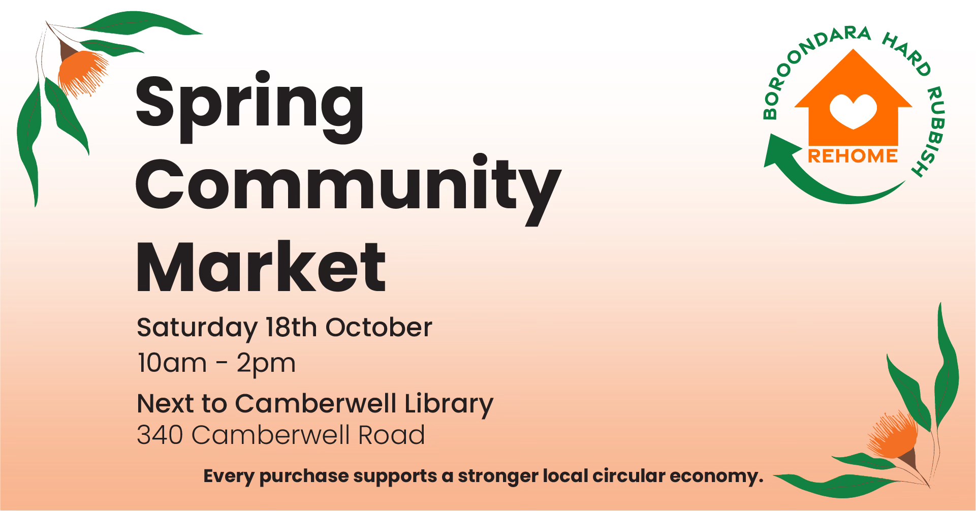BHRR Spring Community Market