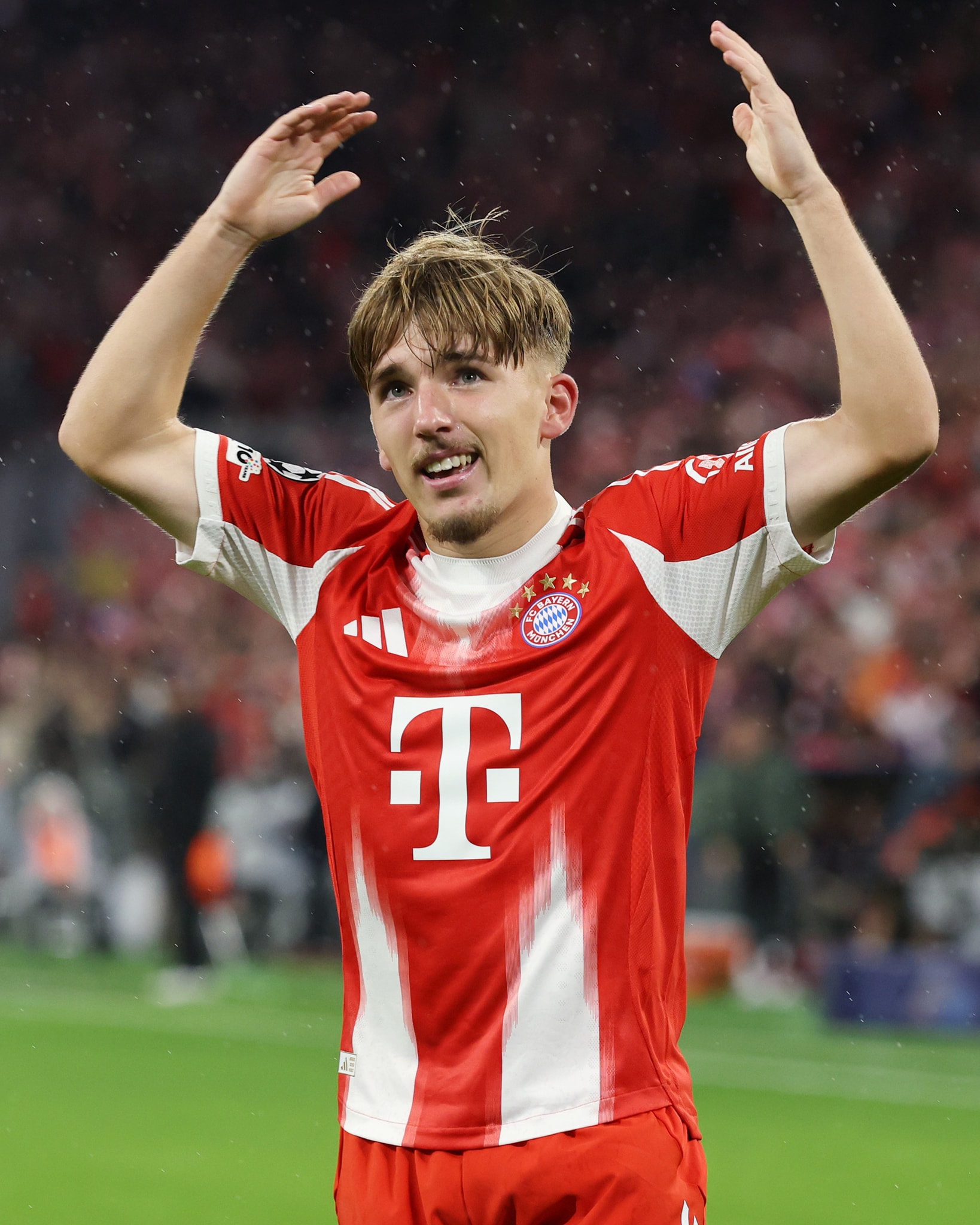 17 year-old Lennart Karl has just been given then number 42 shirt