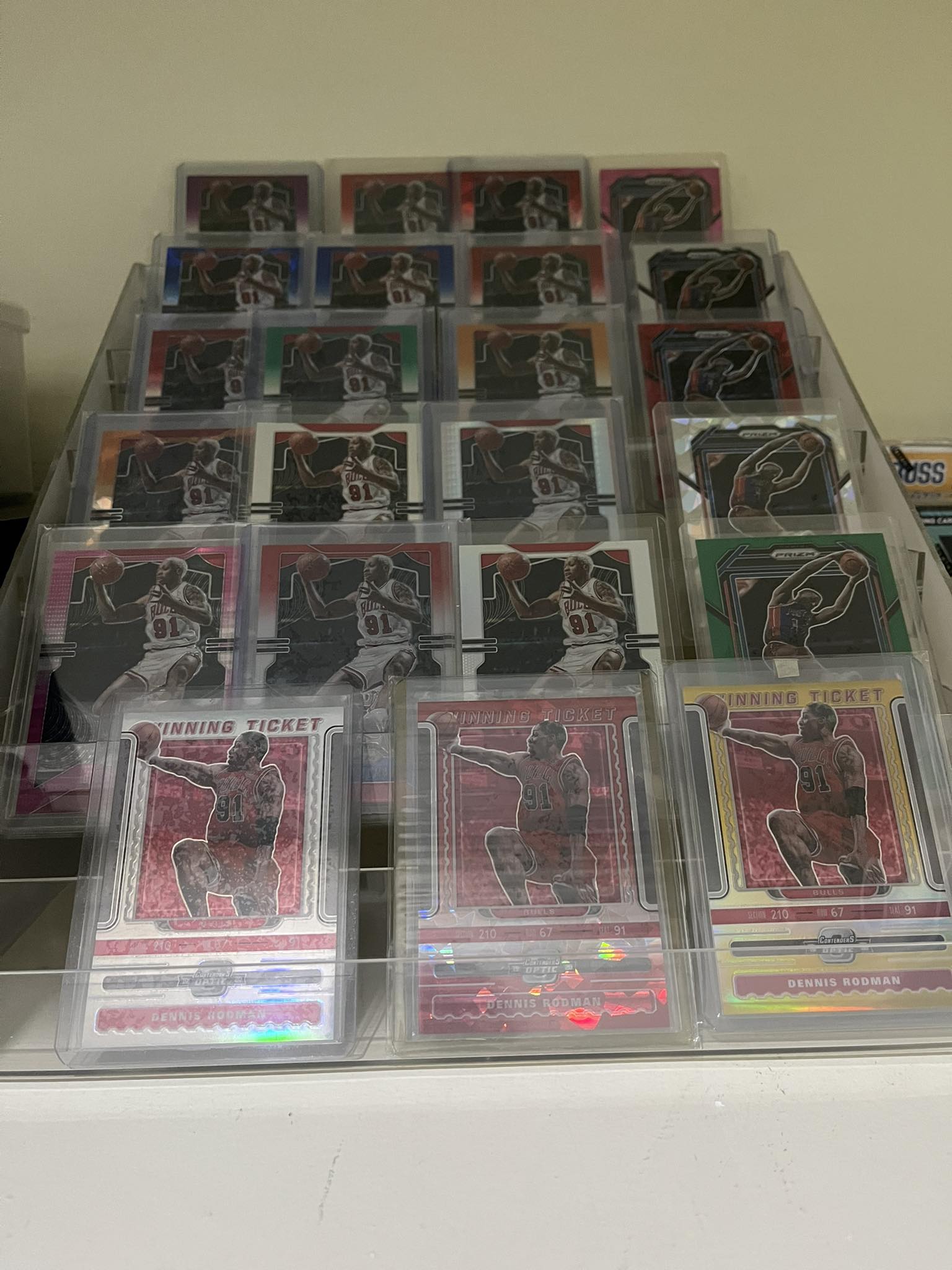 Dennis Rodman Trading Card 33-Card Set