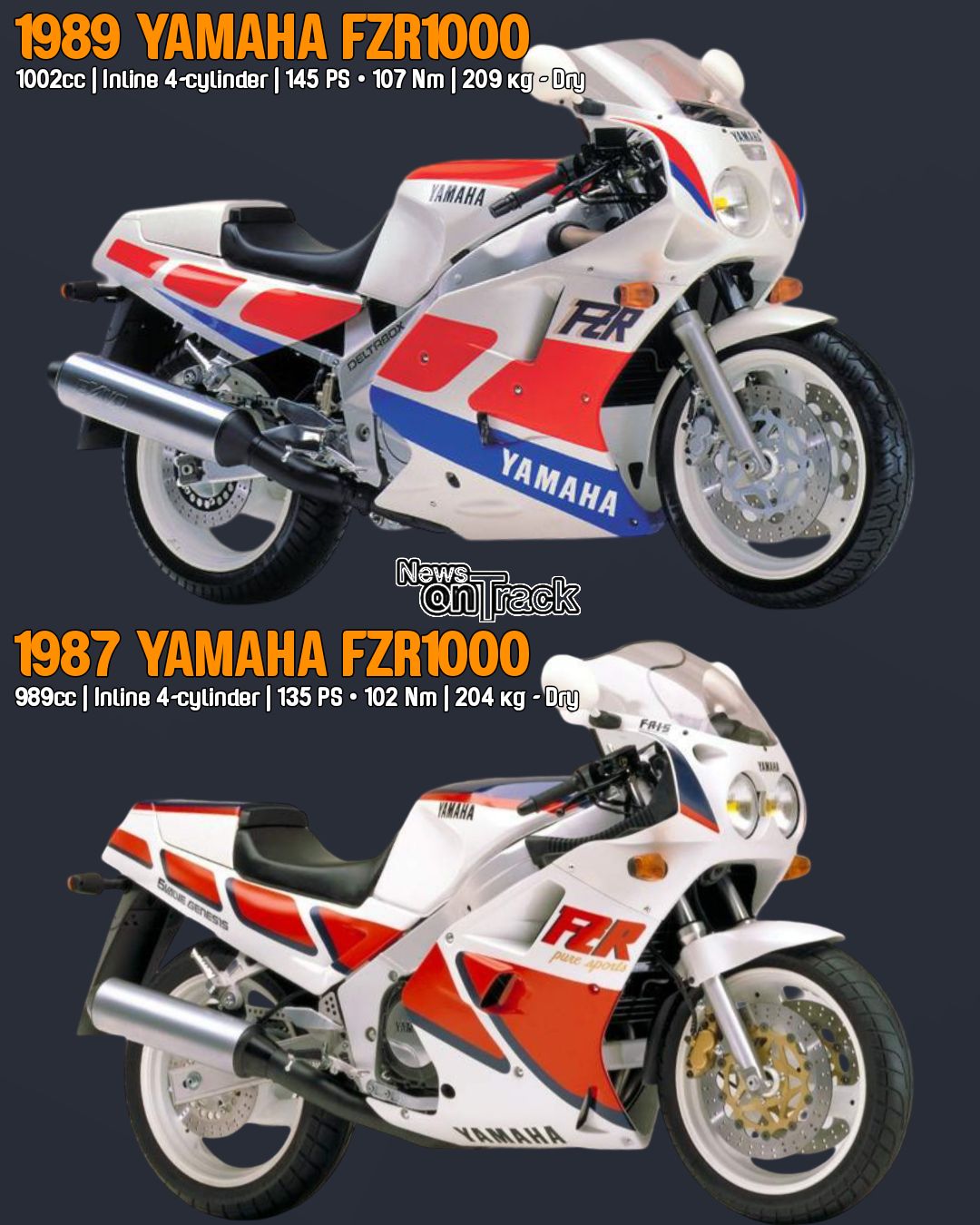 The 1987 Yamaha FZR1000 