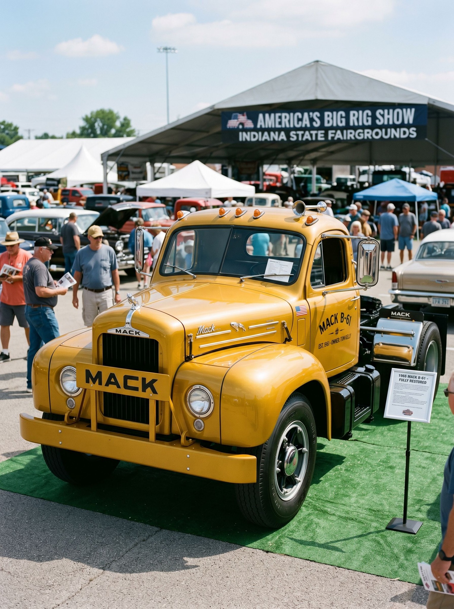 1960 Mack B-61 Series Tractor