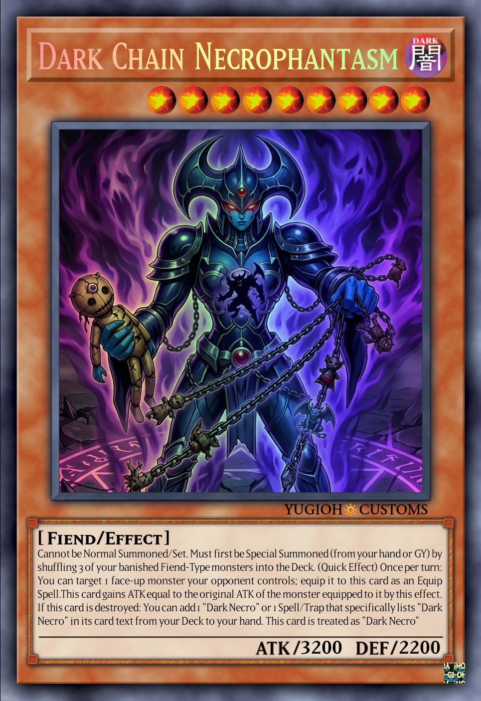 necromancer yugioh card Yu-Gi-Oh! - Chaos (IOC-017) - Invasion of Chaos - Unlimited Edition The ATK of this card becomes the number of Monster Cards in your Graveyard x 300 points Dark Necromancer - Yu-Gi-Oh! Card