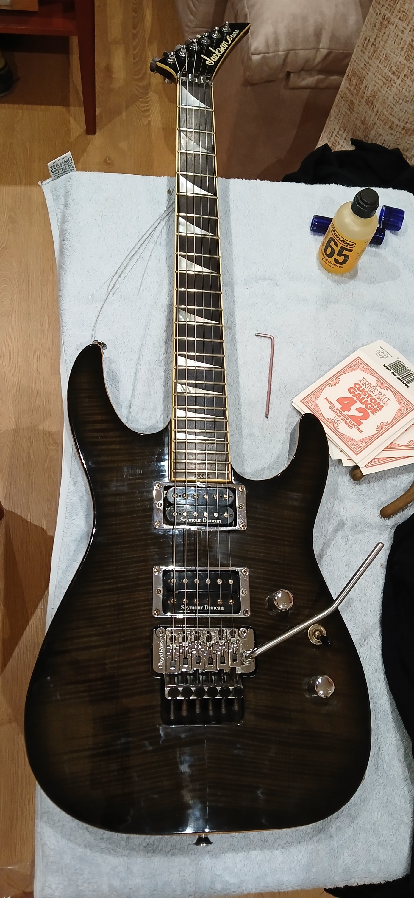 Jackson guitar collection with Jackson Stars RR TN01 and more