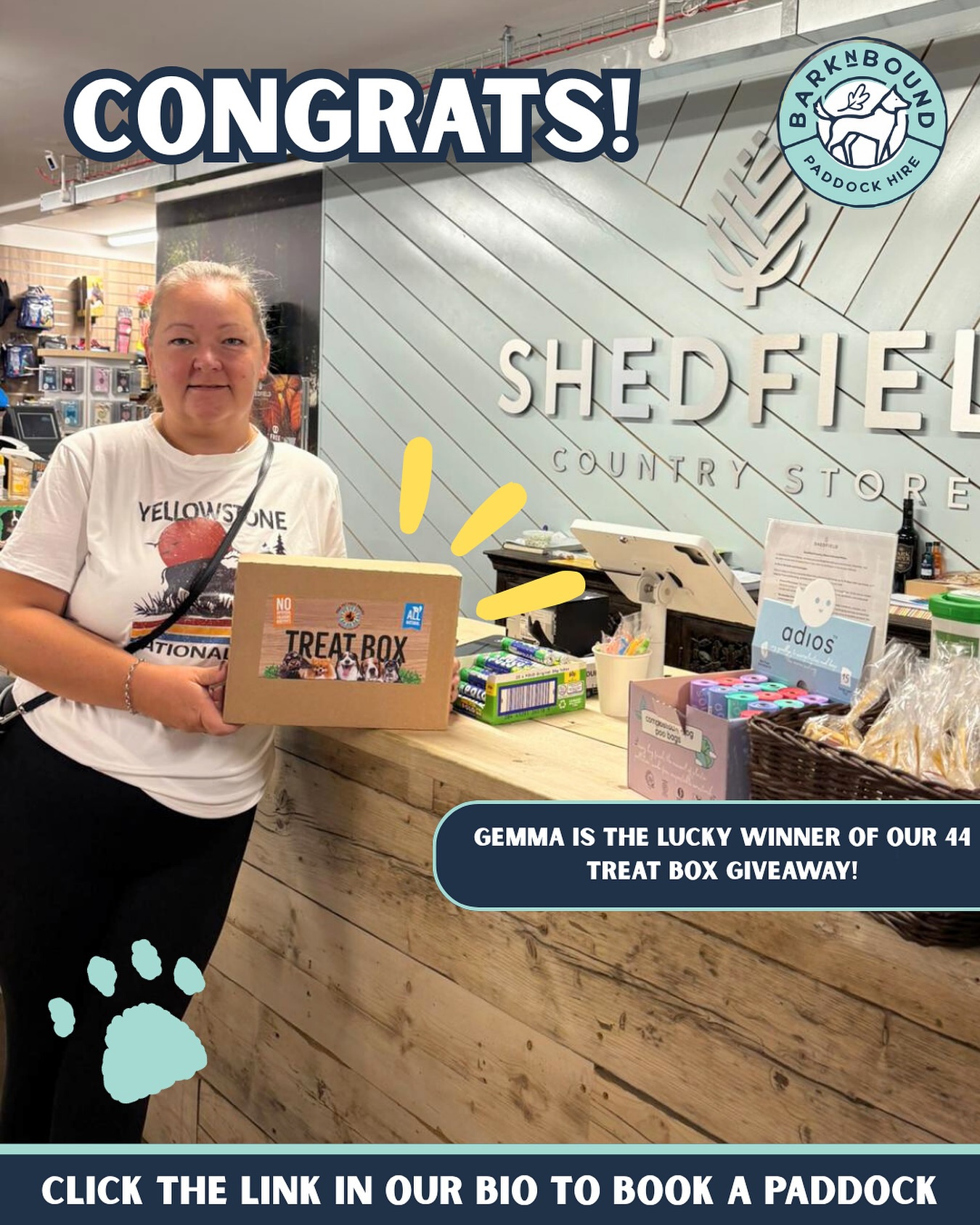 Bark - 🥳 Congratulations to our Treat Box Giveaway winner, Gemma ...