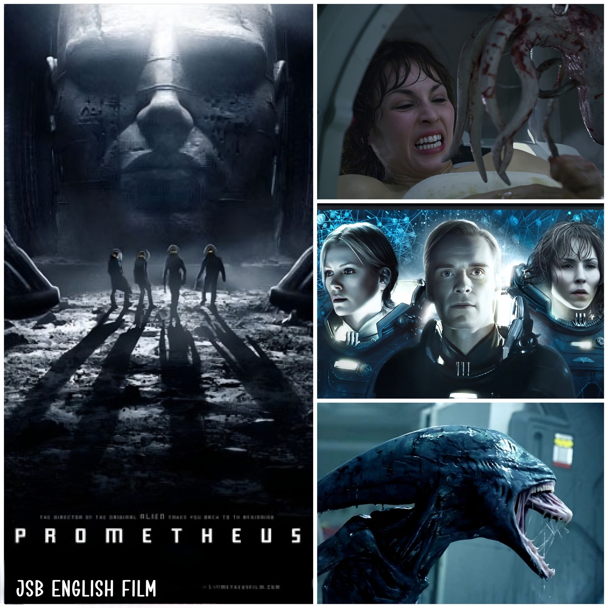 JSB - ️ PROMETHEUS (2012) ප්‍රොමිතියස් ... ️ SCI-FI / HORROR ️ ENGLISH ...