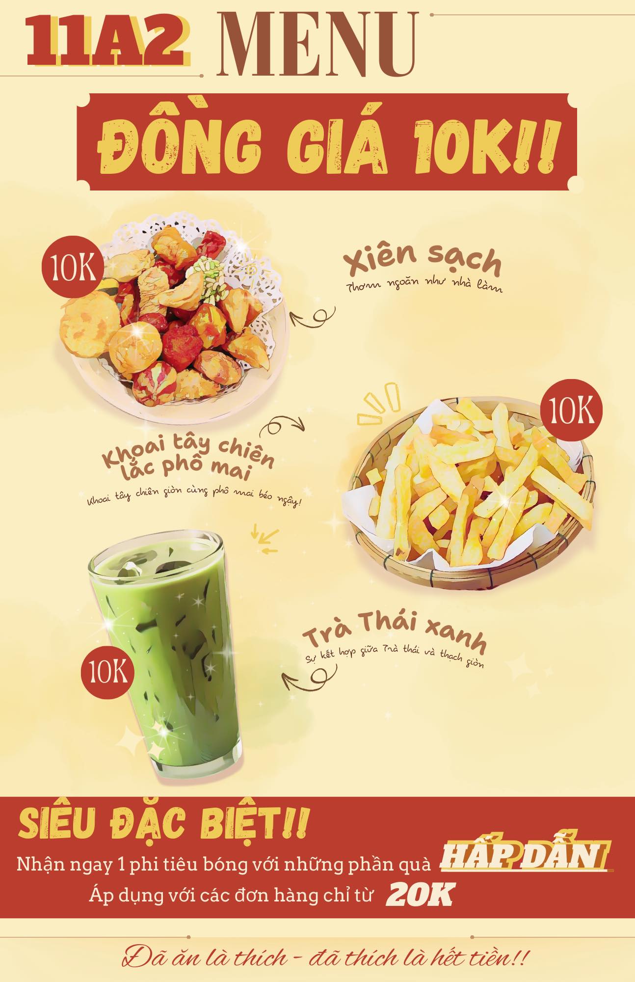 Mầm - [ Menu của 11A2 tới rồi đâyyy ] 😋 💐 Không để mọi người chờ lâu ...