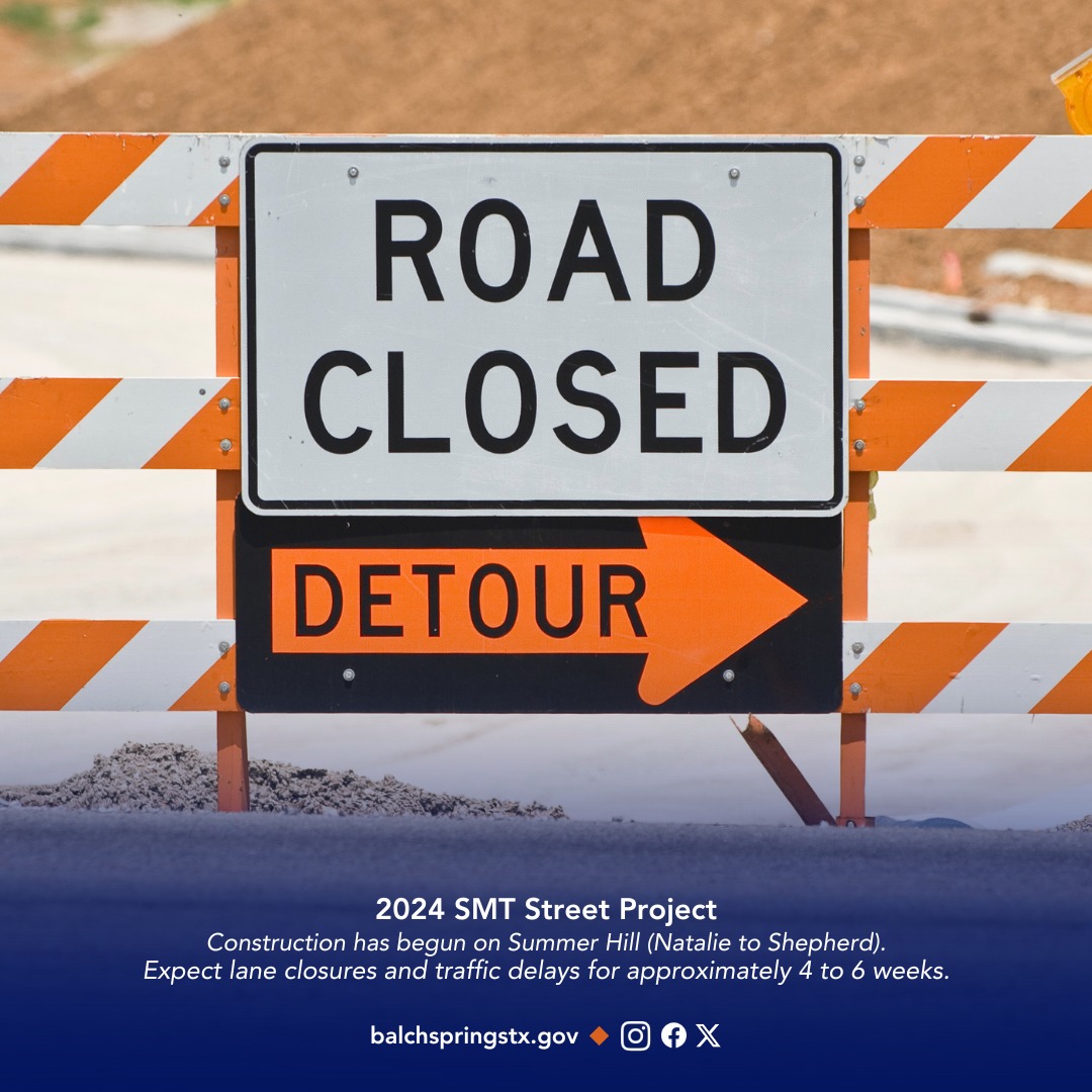 Heads Up, Drivers!... - The City of Balch Springs, Texas | Facebook