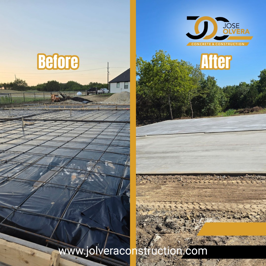 José - 🛠️ From the Ground Up: Concrete Slab Transformation! Check out ...