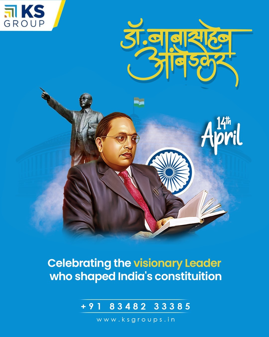 KS - Honoring the legacy of Dr. B. R. Ambedkar – the architect of the ...