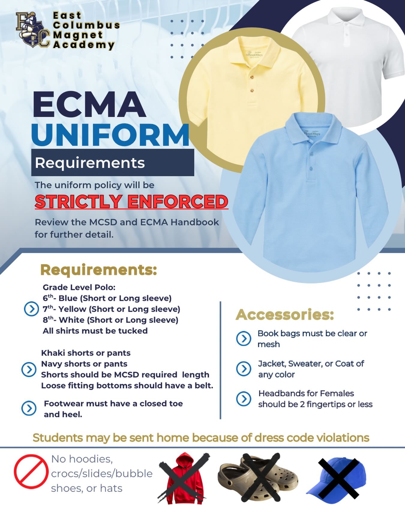 columbus club nyc dress code ECMA uniform and requirements Cut:junior Toby's Family Foods Blue color_name:Burgundy Rooftop