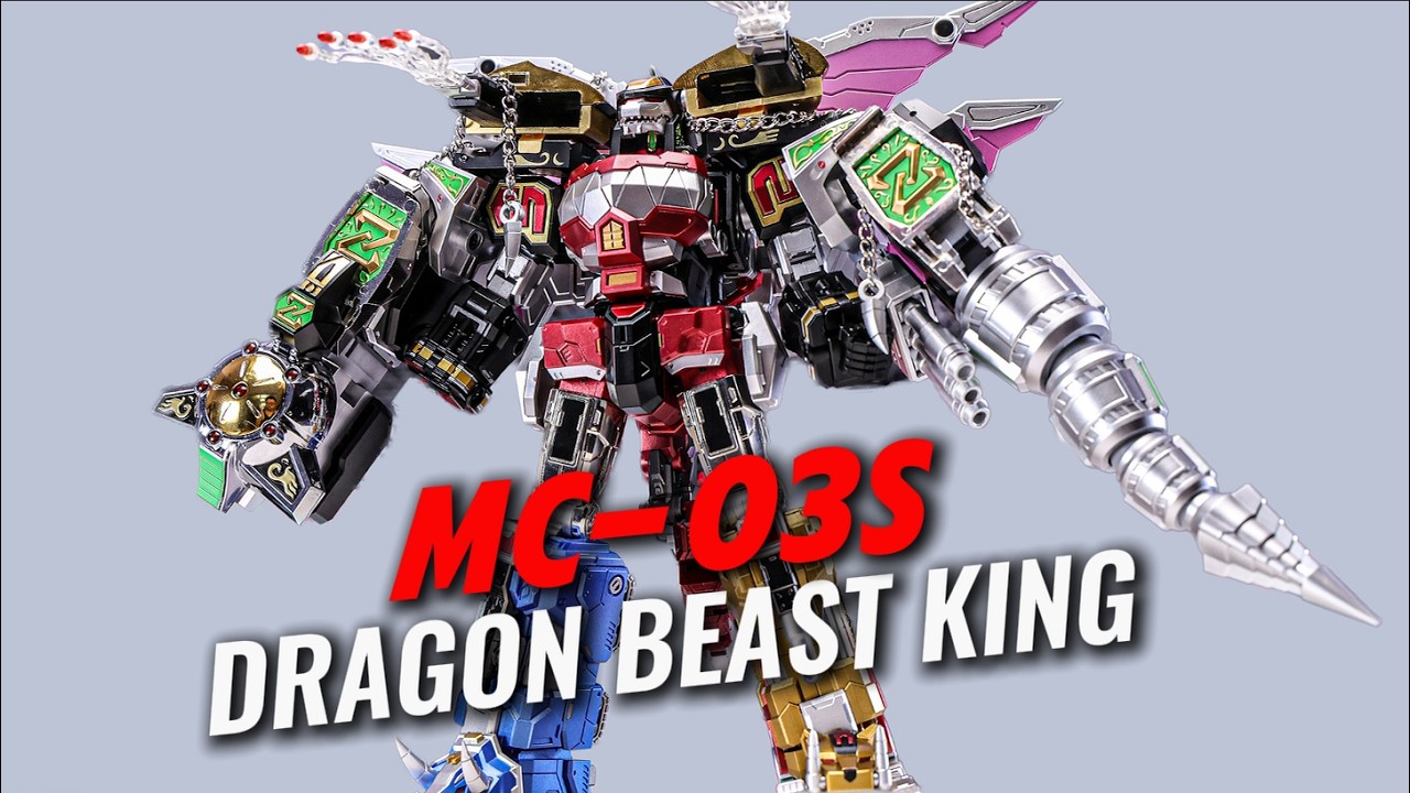 Lucky Cat Micro Cosmos MC-03S Dragon Beast King Metallic Edition
