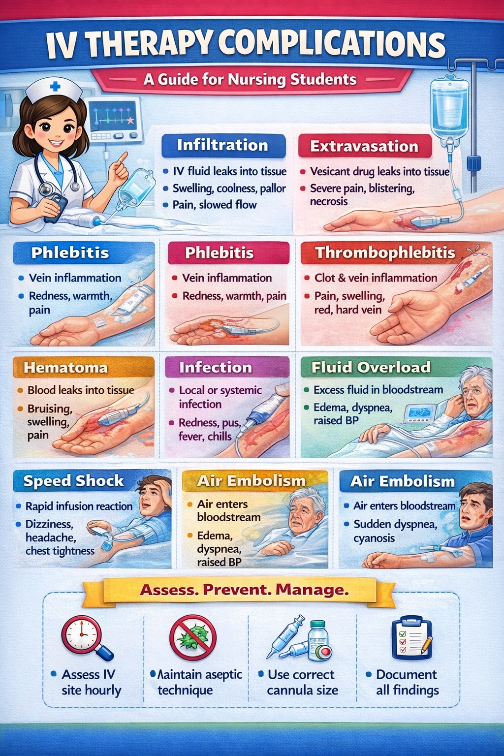 Stephane - 🩺💉 IV THERAPY COMPLICATIONS – KNOW, PREVENT & MANAGE IV ...