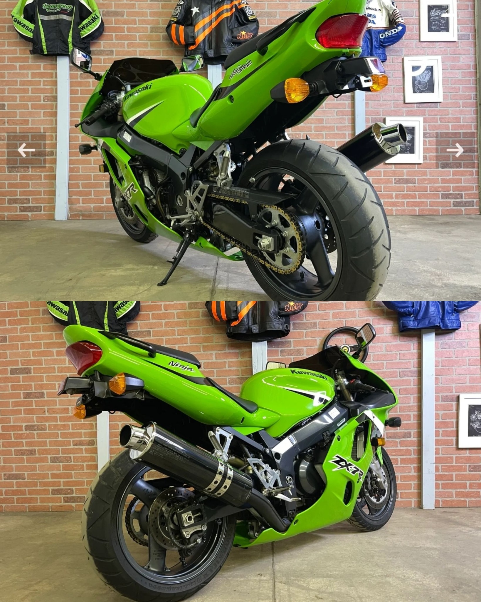 ゴンザレス The Kawasaki Ninja ZX-7R is a classic superbike from the golden